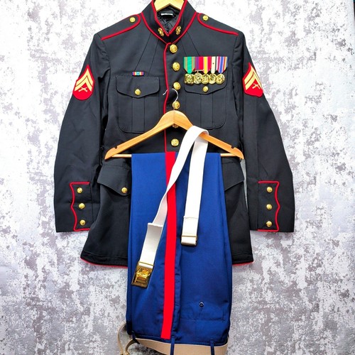 Usmc dress blues uniform - usmc,