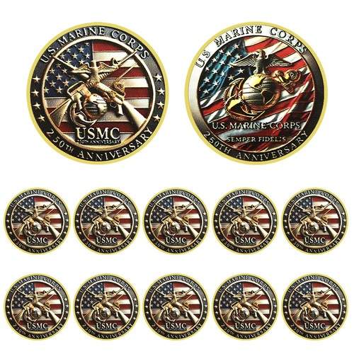 10pcs usmc 250th anniversary - 10pcs,