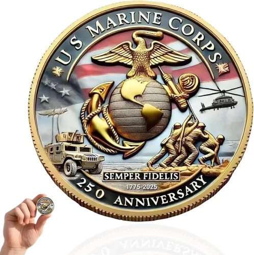 Usmc challenge coin - challenge, coin/medal