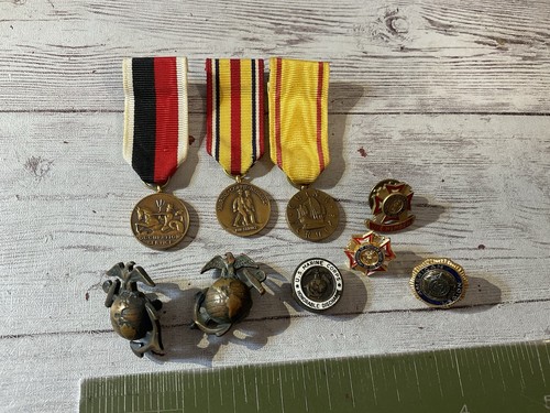 Original wwii usmc lot ega - wwii,