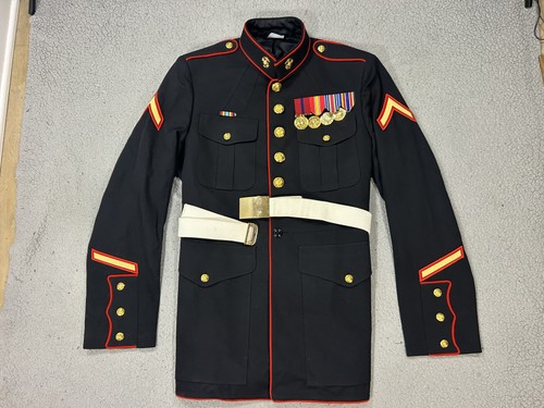 Usmc dress blues uniform - usmc,