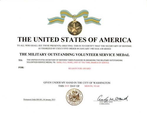 The military outstanding - the,